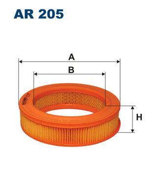 HAVA FİLTRESİ ESCORT/ORION 1.1/1.3 70> - FILTRON - OEM 711F9601AB