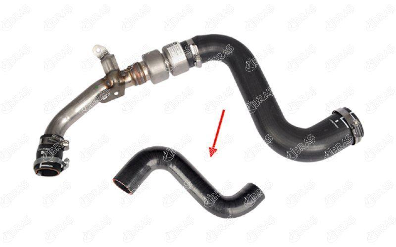 TURBOSARJ HORTUMU LAND ROVER RANGE ROVER III 368DT L322 BUYUK - IBRAS - OEM PNH500460