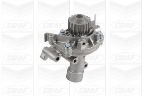DEVIRDAIM SU POMPASI KOMPLE P206-P406 YM P307 P607 P807 C4 C5 EW10J4 (2.0 16V) P407 C5 II 406 YM EW7A EW7J4 P407 P607 C8 P807 EW12J4 1.8-2.0-2.2 - GRAF - OEM 1609417480