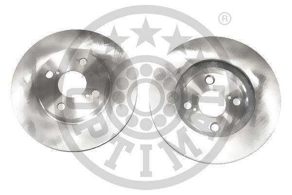 ÖN FREN DİSKİ (HAVA KANALLI) TOYOTA COROLLA 1,4L 4ZZ-FE ZZE120 VVTi 02-06 / 1,6L 3ZZ-FE ZZE121 VVTi 02-06 (255 çap X 4 bijon) - Adet disk fiyatıdır - OPTIMAL - OEM 4351202070