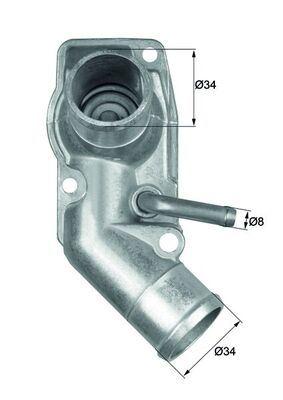 TERMOSTAT — VALEO VAL-820590 - VALEO - OEM 1338017