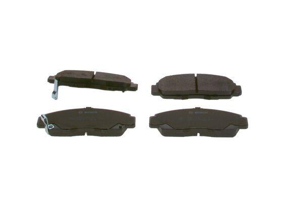 ÖN FREN BALATA HONDA CIVIC 1.6L R16A2 R16B2 VTEC sedan (FD6 FB7 kasa) 06-16 / 1.8L R18A2 (FD7 kasa) 06-12 - BOSCH - OEM 45022SNBE00