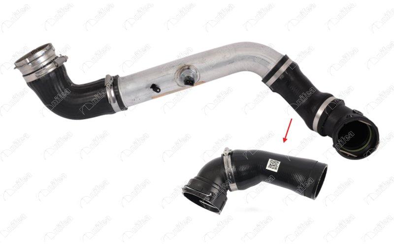 TURBOSARJ HORTUMU SOL BMW M57 E60 E61 UST - NIFEA - OEM 11617799401