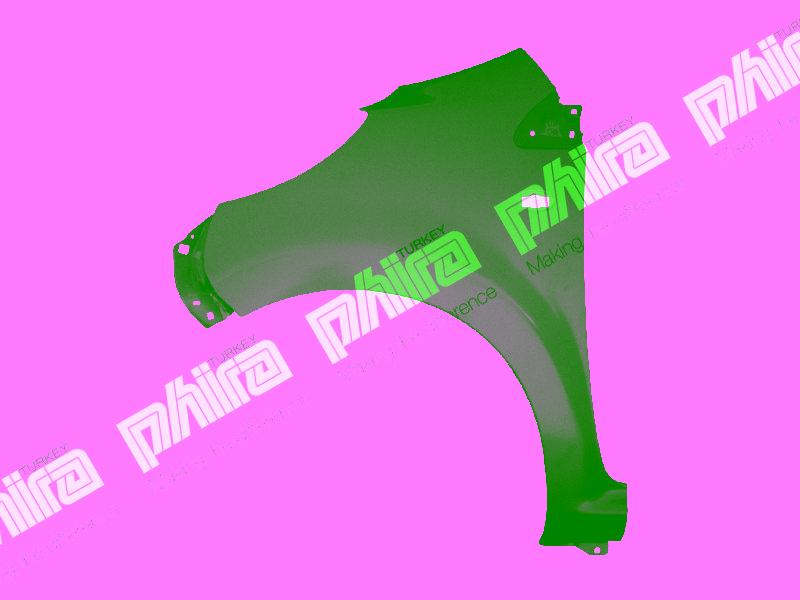 ÇAMURLUK ÖN SOL SAC PEUGEOT 107 2005> - ORAN - OEM 7840Q7
