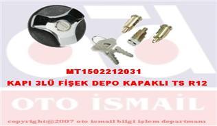 KAPI 3LÜ FİŞEK DEPO KAPAKLI TS R12 (METAL) - MITA