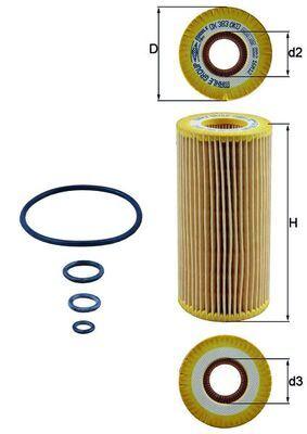 YAG FILTRESI MERCEDES M275 M279 W220 W221 W222 C215 C216 C217 W463 R230 R231 - MAHLE - OEM A2751800009