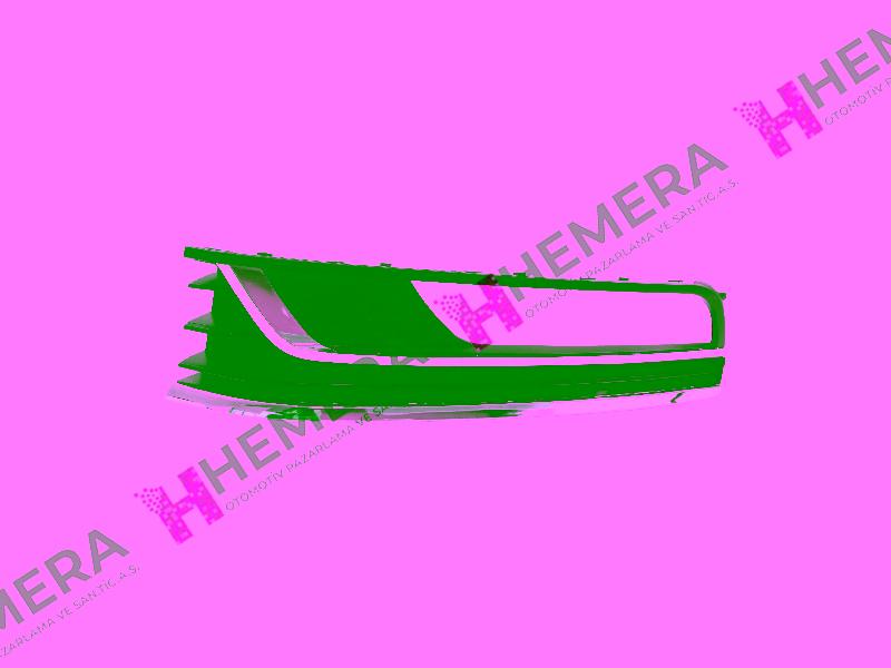SİS FAR IZGARASI SOL SİSLİ NİKELAJLI VOLKSWAGEN PASSAT 2010-2014 - GORDON - OEM 3AA854661A9B9