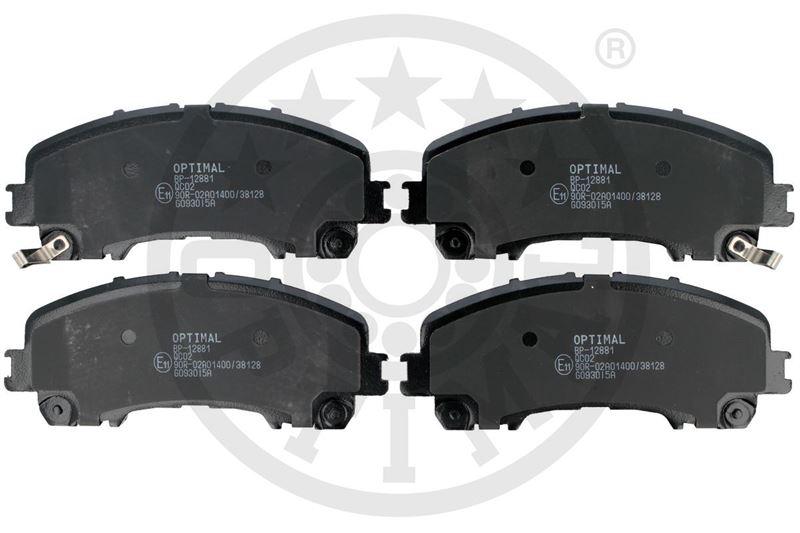 ÖN FREN BALATASI RENAULT KOLEOS II 16> NISSAN X-TRAIL III 16> INFINITI QX50 13> - OPTIMAL - OEM D10604CC0A
