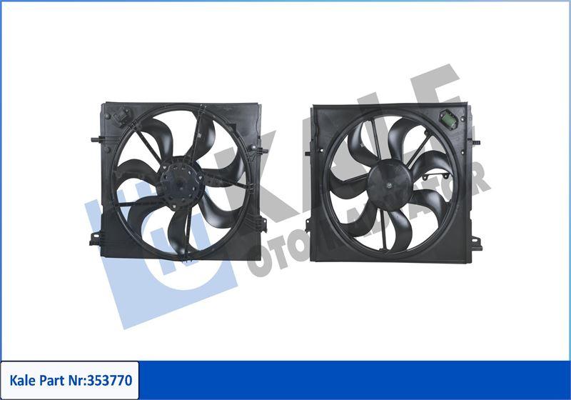 FAN MOTORU DAVLUMBAZLI NISSAN QASHQAI II - RENAULT KADJAR - KALE RADYATOR - OEM 214814EB0A