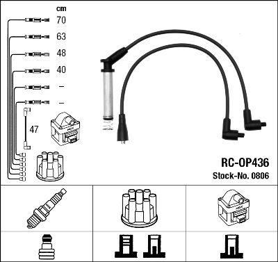 RC-OP436 ATEŞLEME KABLOSU - NGK