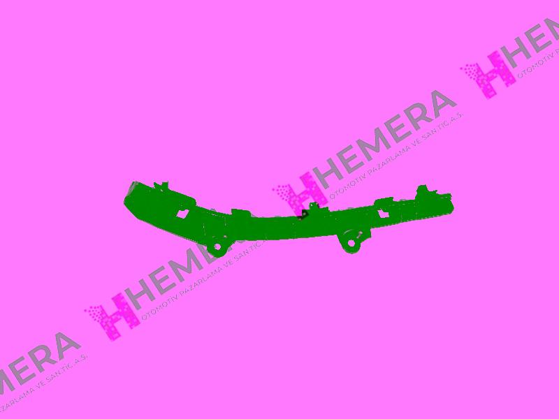 TAMPON ARKA BRAKETI PLASTIGI SAG KADJAR 2014- - DE-GA - OEM 850446345R