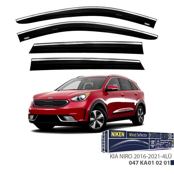 KROMLU CAM RÜZGARLIĞI KIA NIRO 2016-2021 4LÜ - NIKEN