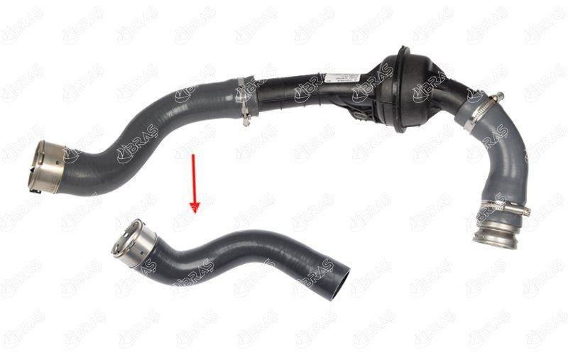 TURBO HORTUMLARI DACIA DOKKER 1.5 dCi 12=> - IBRAS - OEM 144600661R