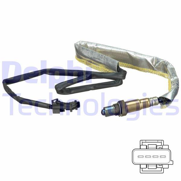 OKSİJEN SENSÖRÜ ARKA VOLVO S60 2.5T R 2.5T (04-10) S80 2.5T V70 2.5T 2.3T5 XC70 2.5T XC90 2.5T - DELPHI - OEM 8670167