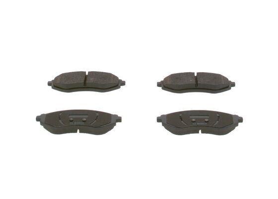 ÖN FREN BALATASI CHEVROLET AVEO 05> KALOS 02> - BOSCH - OEM 94566892