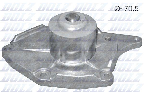DEVİRDAİM (SU POMPASI) RENAULT CLIO II 01>06 MEGANE II 03>08 KANGOO 01> MODUS 04> SCÉNIC II 03>08 1.5dCi K9K / NISSAN MICRA 1.5L K9K K12 03-10 / NOTE 1.5L K9K E11 06-> / QASHQAI 1.5L K9K J10 06-> - DOLZ - OEM 7701473327