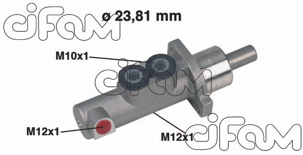 FREN ANA MERKEZİ VECTRA B (96>02) 2.0 16V 2.5 16V X20XEV-X25XE (23.80 mm) - CIFAM - OEM 90512840