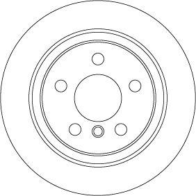 FREN DISKI ARKA BMW F40 F44 F45 F46 F48 F39 F70 F74 U06 U11 U10 . MINI F54 F55 F56 F57 F60 F65 F66 F67 - TRW - OEM 34216799367
