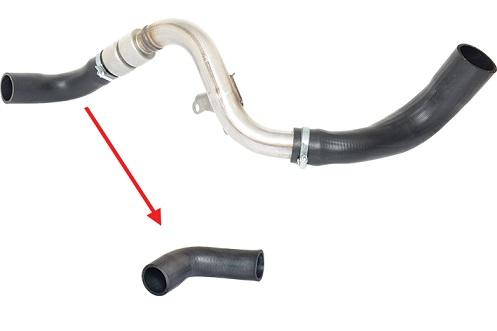 TURBO HORTUMU KÜÇÜK (METAL PARÇA HARİÇ) FOCUS II-CMAX 1.8 TDCI 115HP (05-08) - CM - OEM 4M516C646DF