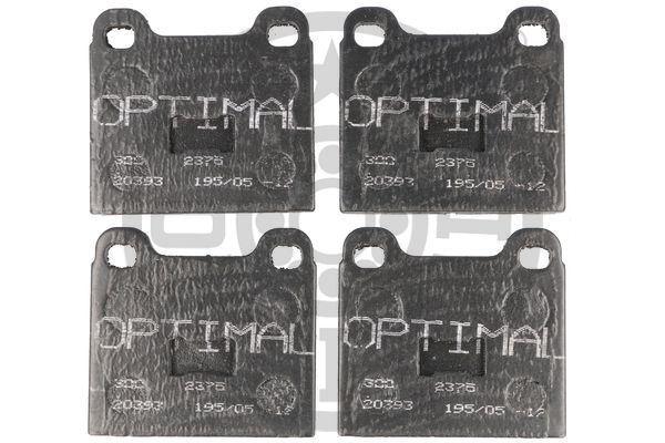FREN BALATA SETİ DİSKLİ FREN 8080-82-B1)914411.412-412 Variant-GOLF I17)-JETTA I16)-JETTA II19E-1G - OPTIMAL - OEM 171698151B