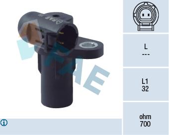 KRANK MILI SENSORU (EKSANTRIK) MEGANE II SCENIC II MASTER II TRAFIC II LAGUNA II VIVARO MOVANO 1.9DT - FAE - OEM 8200443891