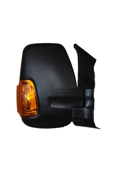 DIŞ DİKİZ AYNASI SOL FORD TRANSİT 14> KISA KOL-SARI SİNYALLİ-KATLANIR - GOLD - OEM BK3117683RL5JA6