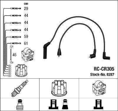 RC-CR305 ATEŞLEME KABLOSU - NGK
