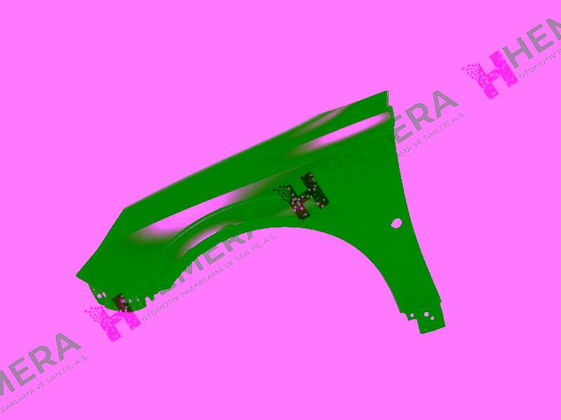 ÇAMURLUK ÖN SOL SAC SİNYAL DELİKLİ OPEL VECTRA C 2002-2008 - GORDON - OEM 93185701