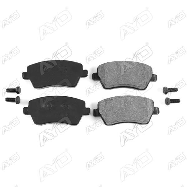 FREN BALATASI ON RENAULT CLIO III-IV MODUS 04> EXPRESS 21> ZOE 12> KANGOO II 08> CAPTUR 13> DACIA DUSTER 10> LOGAN 04> DOKKER 12> . NISSAN MICRA III (K12) 03>10 NOTE 06> - AYD - OEM 410608481R