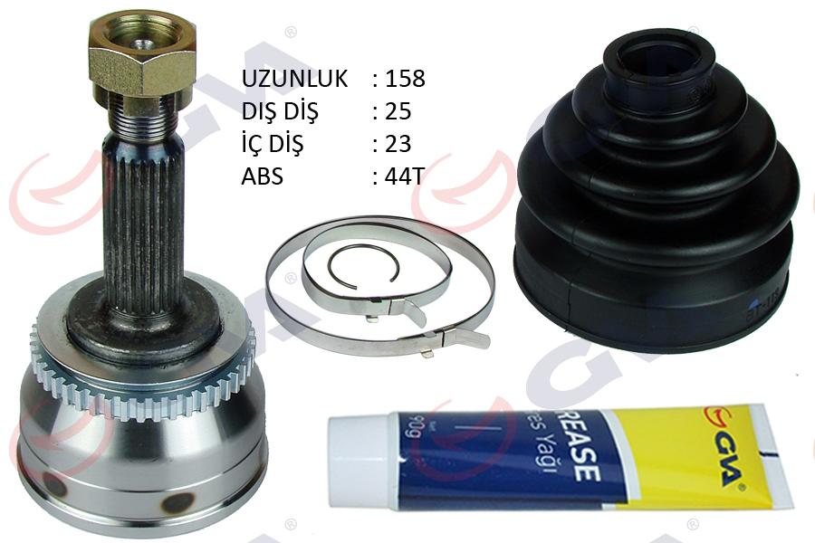 AKS KAFASI DIŞ HYUNDAI ACCENT ADMIRE 1.5L D3EA CRDI (3 silindir) 02-05 ABS`li (25x23x50 - ABS= 44 diş) - GVA - OEM 4950728E00