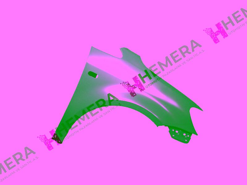 ÇAMURLUK ÖN SAĞ SAC SİNYAL DELİKLİ VOLKSWAGEN CADDY 2010-2015 - SIMYI - OEM 2K5821022