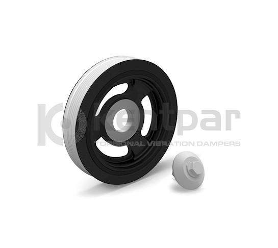 KRANK KASNAGI BERLINGO C3 C4 C5 FOCUS II III TRANSIT MAZDA III MINI P308 VOLVO 1.4 1.6 D (6 KANAL) - KENTPAR - OEM 0515T3