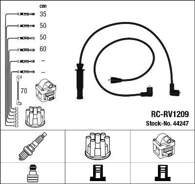 RC-RV1209 ATEŞLEME KABLOSU - NGK