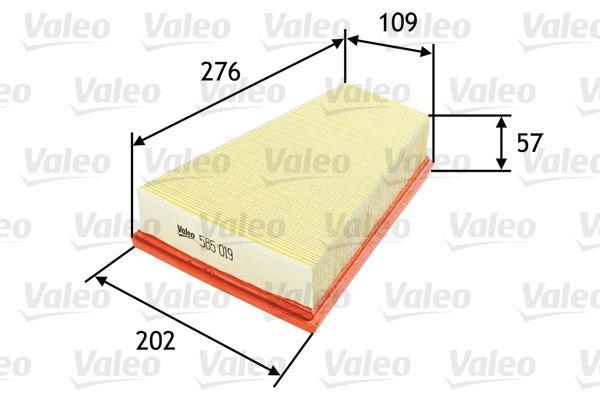 HAVA FİLTRESİ PEUGEOT PARTNER-P306 00> CITROEN BERLINGO-XSARA 2.0 HDI 90 90HP 00> - VALEO - OEM 1444WP