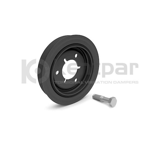KRANK KASNAĞI (CİVATALI) PEUGEOT P206-P207-P301-P307-PARTNER-BIPPER CITROEN BERLINGO-NEMO-C2-C3-C4- XSARA 1.4 1.6 I 16V 08> - KENTPAR - OEM 0515.R8