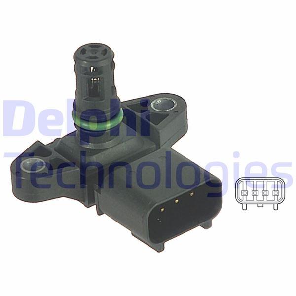 MAP SENSORU TRANSIT V-184 MONDEO III JAGUAR X-TYPE I 2.0 2.4 DI TDCI 01> - DELPHI - OEM 1827054