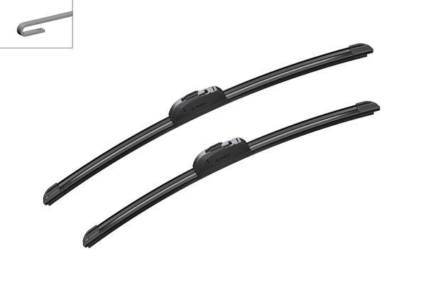 AEROTWIN SİLECEK 50+45cm (FLATBLADE-MUZ TİPİ) CORSA C (119739) - BOSCH - OEM Z312Z007