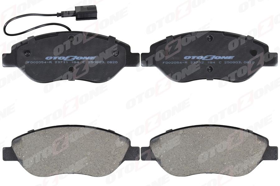 ÖN FREN BALATASI (FİŞLİ) FIAT BRAVO II 08>14 EGEA HB 15> ALFA ROMEO MITO 08>15 LANCIA DELTA III 08>14 1.3D MTJ 1.4TB 1.6D MTJ 1.9D MTJ 2.0D MTJ BÜYÜK TİP - OTOZONE - OEM 77365188