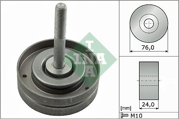 ALTERNATÖR GERGİ RULMAN POLO-CORDOBA-FABIA 1.2 BENZİNLİ(AZQ-BME-CGPA-CGPB) - INA - OEM 03D145276E