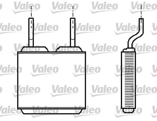 KALORİFER RADYATÖRÜ CORSA B (93-00)-TIGRA (94-98)-COMBO (190x159) - VALEO - OEM 1618020