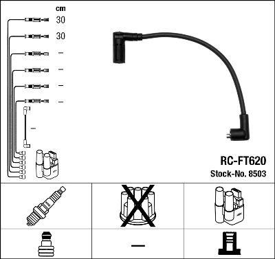 RC-FT620 ATEŞLEME KABLOSU - NGK