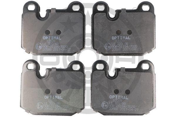 FREN BALATA SETİ DİSKLİ FREN 3E21)-3E30)-M1E26) - OPTIMAL - OEM 33111150523