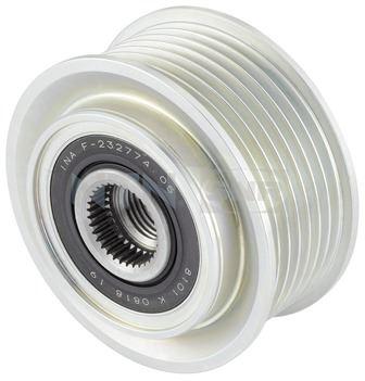 ALTERNATÖR KASNAĞI (RULMANLI) HYUNDAI H1 STAREX 2.5L D4CB CRDİ 03-07 / KIA SORENTO 2.5L CRDI 02-> (7 KANAL) - SNR - OEM 373214A000