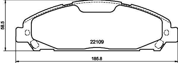 FREN DISK BALATASI ON MUSTANG 2.3 12 14> - VALEO - OEM FR3Z2001D