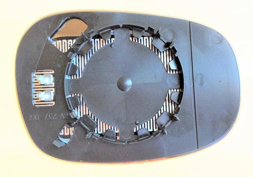 DIŞ DİKİZ AYNA CAMI ISITMALI ASFERİK MAVİ CAM SOL - ART - OEM 51167158901