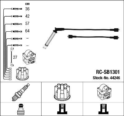 RC-SB1301 ATEŞLEME KABLOSU - NGK