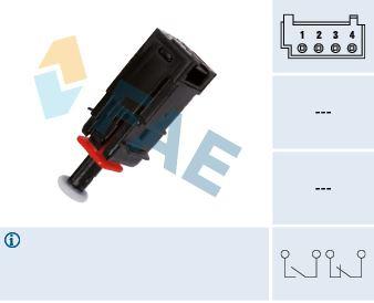 FREN MÜŞÜRÜ ASTRA H-CORSA D-SIGNUM-VECTRA C-ZAFIRA-BIPPER-NEMO-FIORINO-GRANDE PUNTO - FAE - OEM 6240180