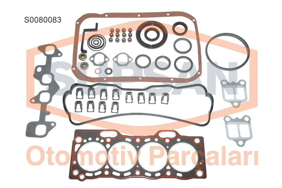 CONTA TAM TAKIM TOYOTA COROLLA 1.3 12V (95 MODEL KARBÜRATÖRLÜ) - SUPSAN