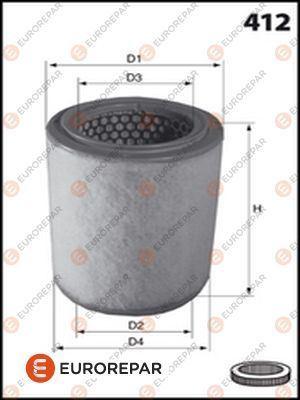 HAVA FİLTRESİ FIAT DUCATO 06> 2.0D MTJ 2.2D MTJ 2.3D MTJ 3.0D MTJ PSA BOXER III 06> JUMPER 06> 2.0-2.2-2.3-3.0HDI - EUROREPAR - OEM 1444.SF