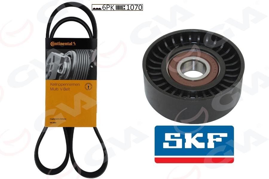 ALTERNATÖR GERGİ KİTİ (KÜTÜKSÜZ) CADDY III 10=> GOLF V-VI-PLUS 07=> PASSAT 05=> 1.6-2.0 TDİ (5340164 - GVA - OEM 038903315AD